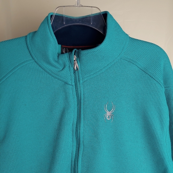 Nwt Spyder Mens Jacket Waffle Knit 